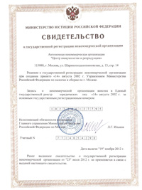 Свидетельство