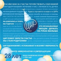 28 лет! С ДНЕМ РОЖДЕНИЯ, ЦИР!